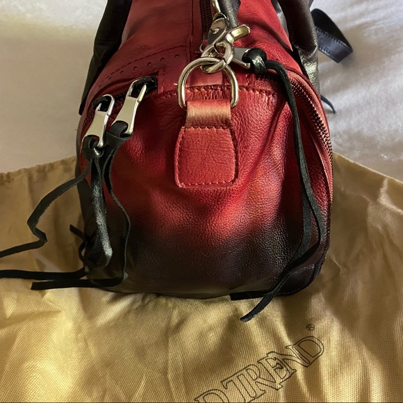 Old Trend hand painted ombre satchel - Picture 4 of 16